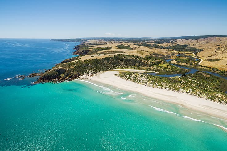 5 AWESOME ROAD TRIPS FROM ADELAIDE 4 aerial view of kangaroo island