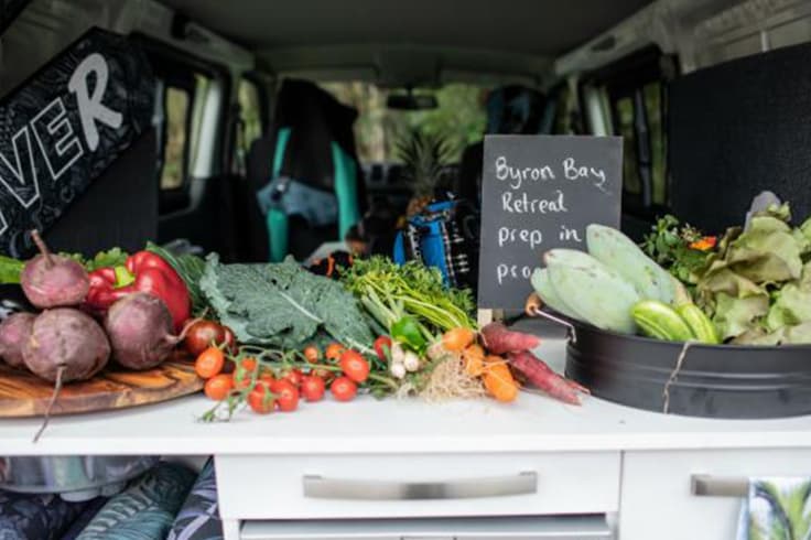 brisbane to sydney road trip itinerary 2 fresh fruits and vegetables from byron bay farmers market